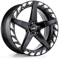 ABS Wheels AERO alumiinivanne, Musta, 20""