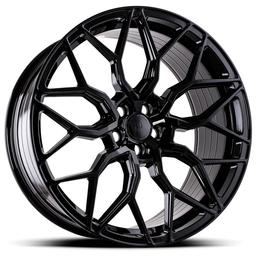 Platinum Wheels P2 alumiinivanne, Musta, 22""