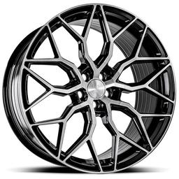Platinum Wheels P2 alumiinivanne, Musta, 22""