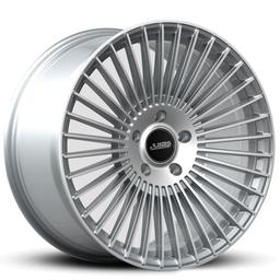 ABS Wheels F80 alumiinivanne, Hopea, 22""