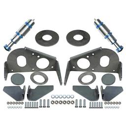 Främre hydrauliskt genomslagsstopps Superior Engineering höjning 2-3" för Nissan Patrol Y60 2088-2097 m.fl.
