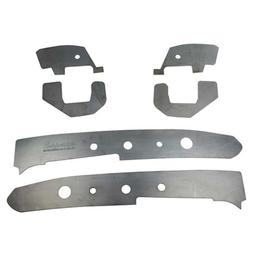 Reparationsplåt för chassi Superior Engineering dubbelhytt för Isuzu D-Max II 2011-2017 m.fl.