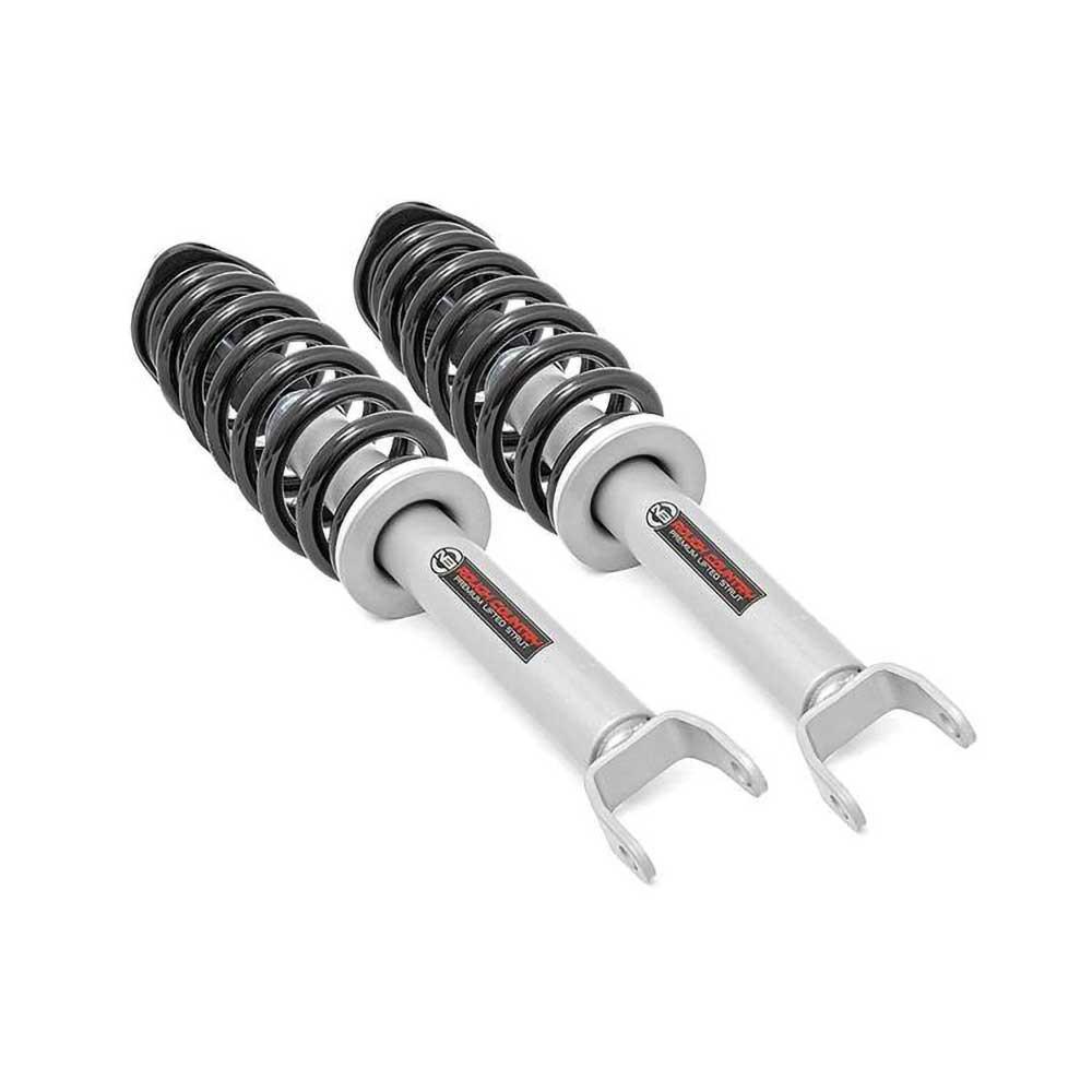 Främre coilover-fjäderben Rough Country N3 Premium höjning 6 tum för Dodge Ram 1500 DS 2009-2019 och Dodge Ram 1500 Classic DS 2019-