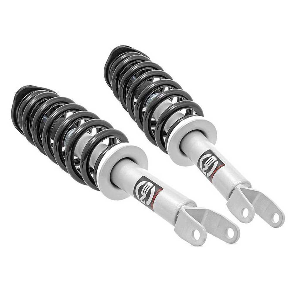 Främre coilover-fjäderben Rough Country N3 Premium höjning 2 tum för Dodge Ram 1500 DT 2019-2024 och Dodge Ram 1500 DT 2025-