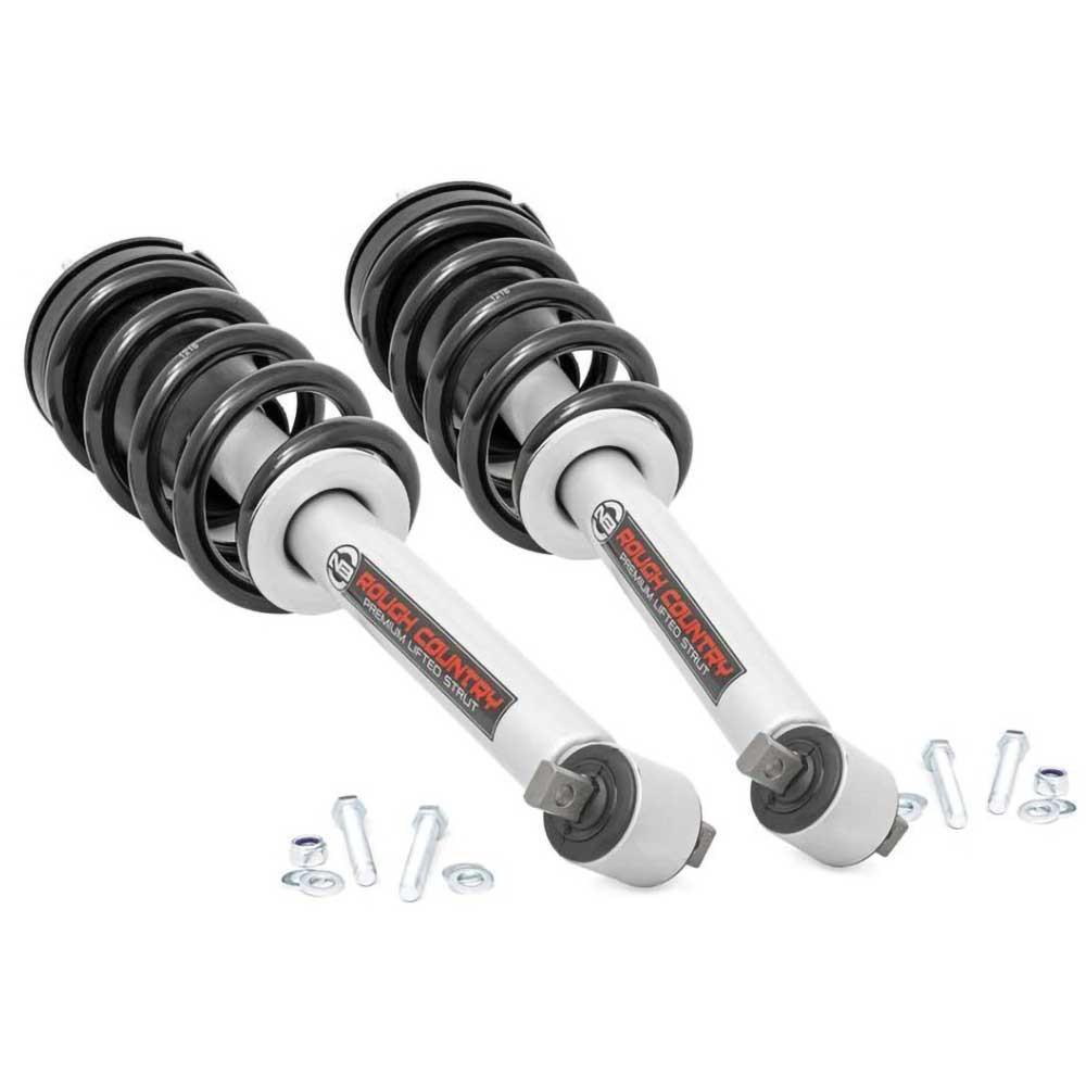 Främre coilover-fjäderben Rough Country N3 Premium höjning 6 tum för GMC Sierra 1500 2019-2024 och GMC Sierra 1500 2025-