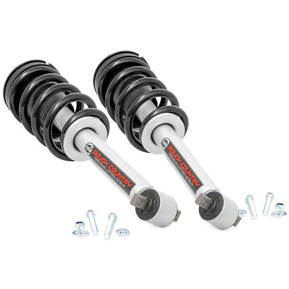 Främre coilover-fjäderben Rough Country N3 Premium höjning 6 tum för Chevrolet Avalanche 1500 2007-2013 och Chevrolet Silverado 1500 2007-2013 m.fl.
