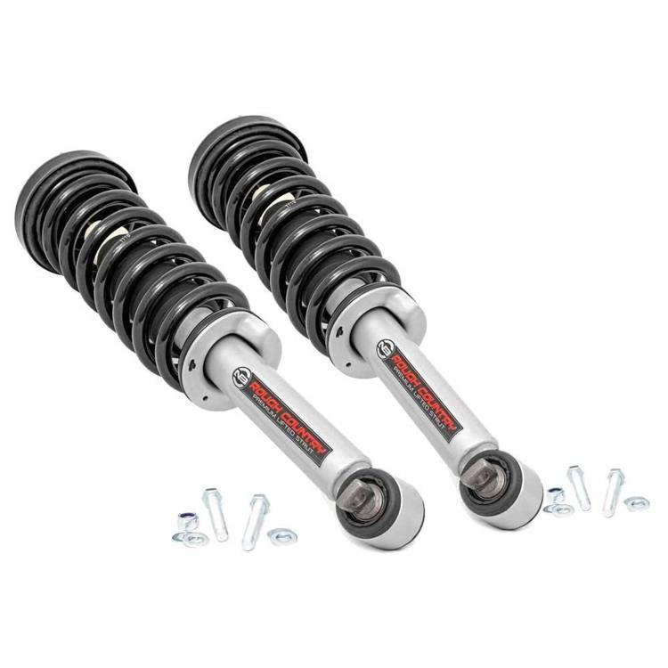Främre coilover-fjäderben Rough Country N3 Premium höjning 2 tum för Ford New Bronco 2-dörrars 2021- och Ford New Bronco 4-dörrars 2021-