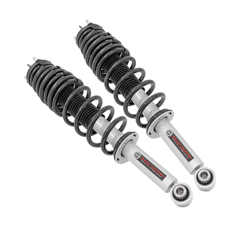 Bakre coilover-fjäderben Rough Country N3 Premium höjning 2 tum för Ford New Bronco 2-dörrars 2021- och Ford New Bronco 4-dörrars 2021-
