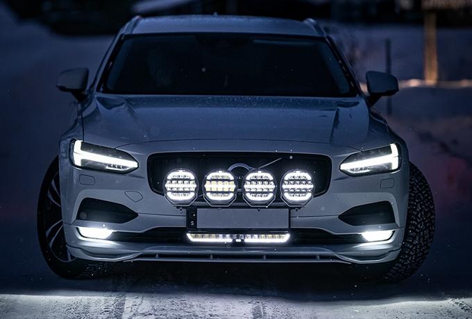 Ekstralys LED, Xenon og Halogen
