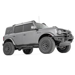 Bakre justerbar coilovers Rough Country Vertex höjning 3,5 tum för Ford New Bronco 2-dörrars 2021- och Ford New Bronco 4-dörrars 2021- m.fl. - 4