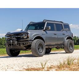 Bakre justerbar coilovers Rough Country Vertex höjning 3,5 tum för Ford New Bronco 2-dörrars 2021- och Ford New Bronco 4-dörrars 2021- m.fl. - 7