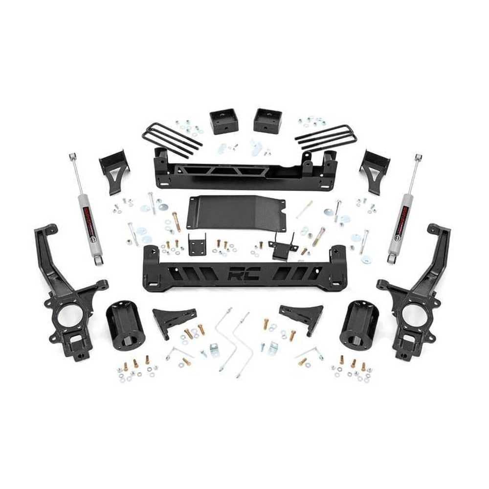 Fjädringssats Rough Country höjning 6 tum för Nissan Navara D40 2005-2015