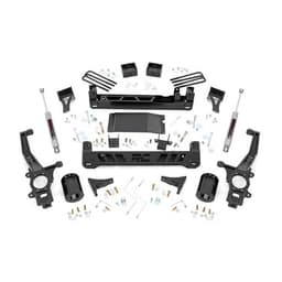 Fjädringssats Rough Country höjning 6 tum för Nissan Navara D40 2005-2015