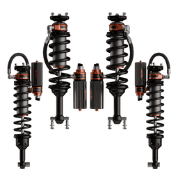 Coilovers kit FOX Factory Race 3.2 Live Valve med behållare höjning 3-4,5 tum för Ford New Bronco 2-dörrars 2021- och Ford New Bronco 4-dörrars 2021-