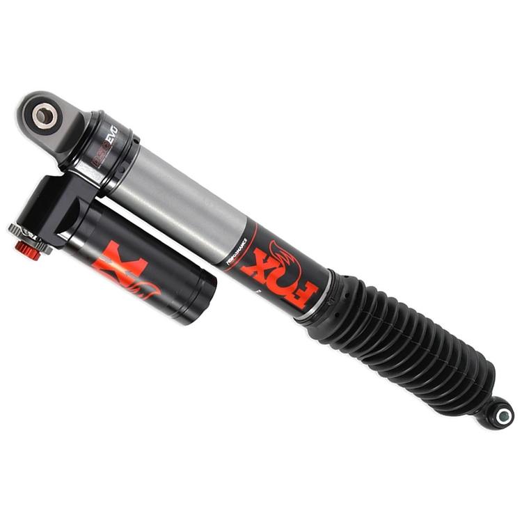 Bakre nitro-stötdämpare Fox Performance Elite 2.5 Reservoir Adjustable DSC EVO höjning 0-1,5 tum för Mercedes Sprinter II (W906) 2006-2019 och Mercedes Sprinter III (W907/W910) 2018-