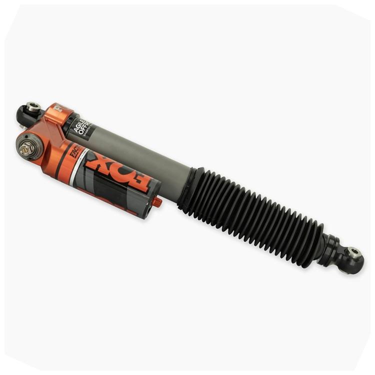 Bakre nitro-stötdämpare Fox Factory Race 2.5 Reservoir Adjustable Internal Bypass DSC EVO höjning 0-1,5 tum för Mercedes Sprinter II (W906) 2006-2019 och Mercedes Sprinter III (W907/W910) 2018-