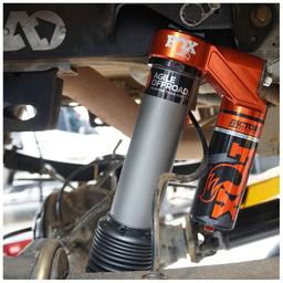 Bakre nitro-stötdämpare Fox Factory Race 2.5 Reservoir Adjustable Internal Bypass DSC EVO höjning 0-1,5 tum för Mercedes Sprinter II (W906) 2006-2019 och Mercedes Sprinter III (W907/W910) 2018- - 2