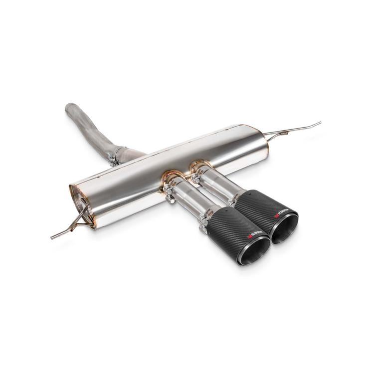 Avgassystem – Mini Cooper S F66 med GPF 2024–2026 – Ascari kolfiber 100 mm