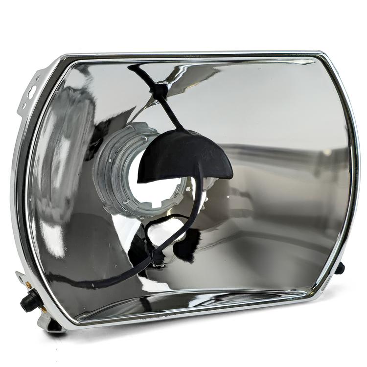 Reflektor till strålkastare manuell vänster till Mercedes R107 SL SLC 1971-1989
