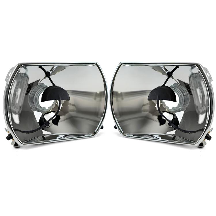 Reflektorer till strålkastare manuell vänster och höger till Mercedes R107 SL SLC 1971-1989