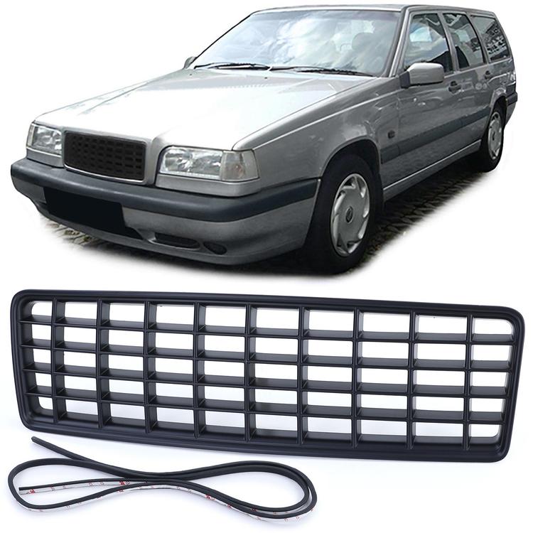 Sportgrill utan emblem svart som passar Volvo 850 1991-1996