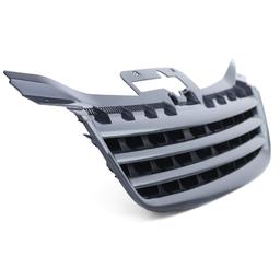 Frontgrill svart utan emblem till VW Touran 1T 2003-2006 Caddy III 04 - 4