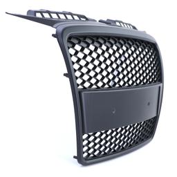 Frontgrill sportutförande honeycomb-design utan emblem till Audi A3 8P 2003-2008 - 4