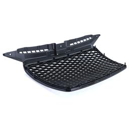 Frontgrill med honeycomb-design utan emblem blanksvart till Audi A3 8P 2003-2008 - 7