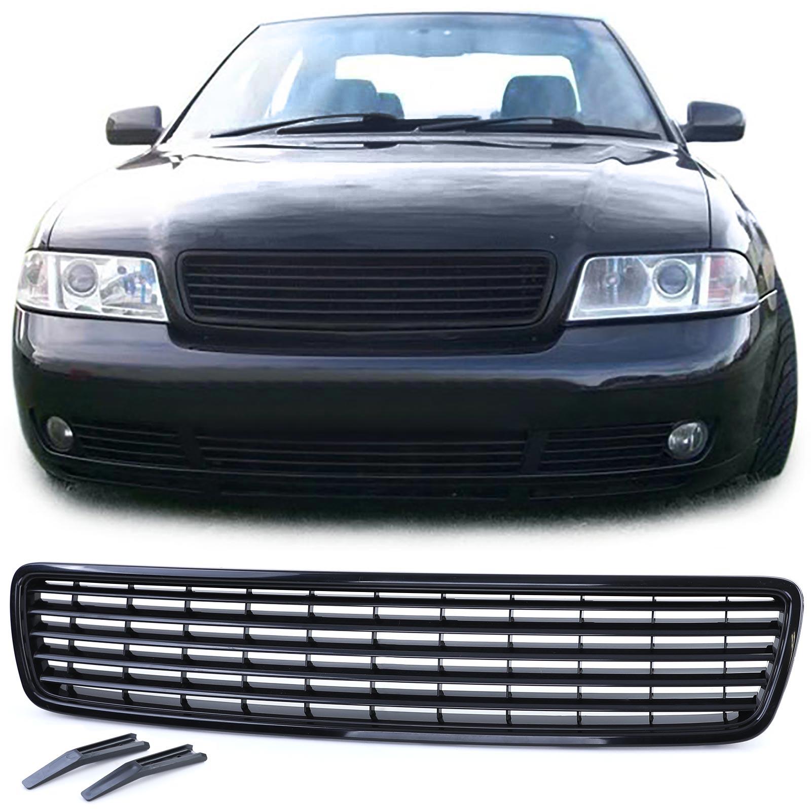 Frontgrill utan emblem svart till Audi A4 B5 1994-2000