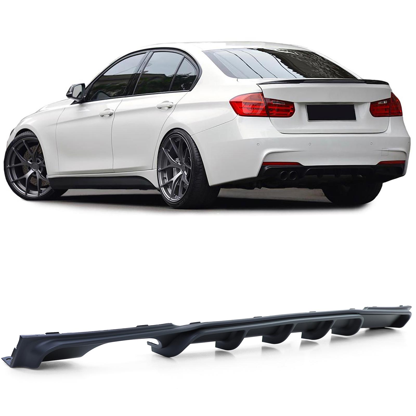Diffusor mattsvart för BMW F30 F31 320 325 328 330 335