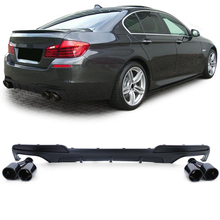 Diffusor med avgasändrör för BMW F10 F11 535