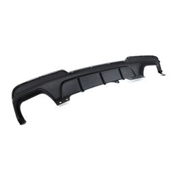 Diffusor med avgasändrör blanksvart för BMW F10 F11 535 - 5
