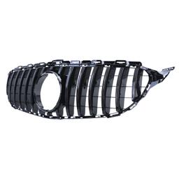 Frontgrill sportutförande blanksvart till Mercedes C-Klass W205 S205 2014-2018 - 3