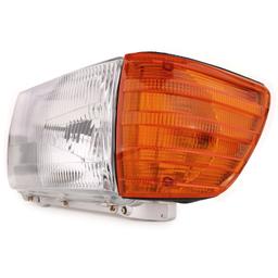 Strålkastare sats utan ställmotor 6-pin höger + vänster till Mercedes SL R107 SLC C107 - 5