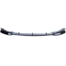 Frontspoiler blanksvart till BMW 4-serie F32/F33/F36 Coupé, Cabriolet och Gran Coupé från 2013, med M-stötfångare - 5