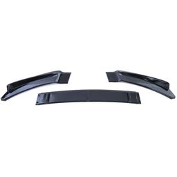 Frontspoiler blanksvart till BMW 4-serie F32/F33/F36 Coupé, Cabriolet och Gran Coupé från 2013, med M-stötfångare - 6