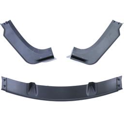 Frontspoilerläpp blanksvart för BMW 3-serie E90/E91 2008–2013 - 9