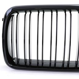Njurar dubbelribbad Performance-design blanksvart till BMW 3-Serie E36 1996-1999 - 3