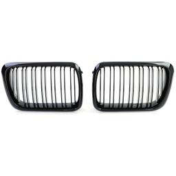 Njurar dubbelribbad Performance-design blanksvart till BMW 3-Serie E36 1996-1999 - 5