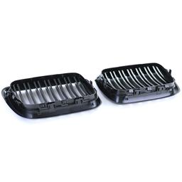 Njurar dubbelribbad Performance-design blanksvart till BMW 3-Serie E36 1996-1999 - 6