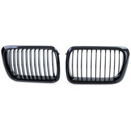 Njurar sportutförande Performance-design blanksvart till BMW 3er E36 1996-1999 - 2