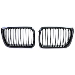 Njurar sportutförande Performance-design blanksvart till BMW 3er E36 1996-1999 - 6