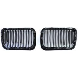 Njurar sportutförande Performance-design blanksvart till BMW 3er E36 1996-1999 - 8