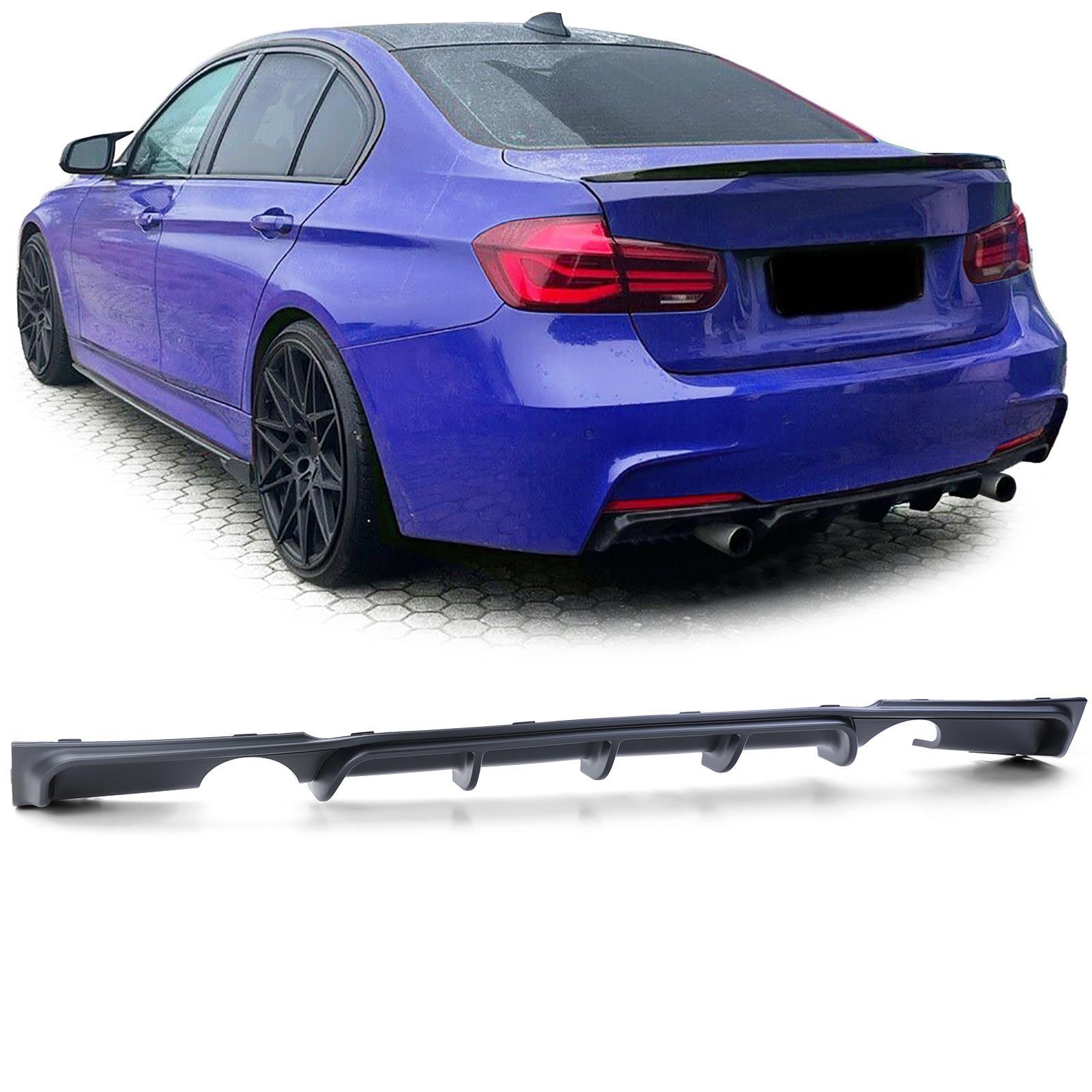 Diffusor mattsvart för BMW 3-Serie F30 F31 335i 340i