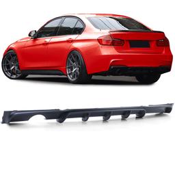 Diffusor mattsvart för BMW 3-Serie F30 F31 316 318 320