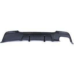 Diffusor blanksvart för BMW 3-Serie E92 E93 320 325 330 - 7