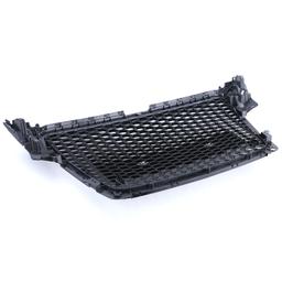 Frontgrill sportutförande honeycomb-design blanksvart utan emblem till Audi A4 B8 8K 2007-2011 - 7