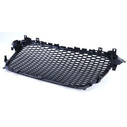 Frontgrill sportutförande blanksvart utan emblem till Audi A4 B8 8K Facelift 2011-2015 - 8