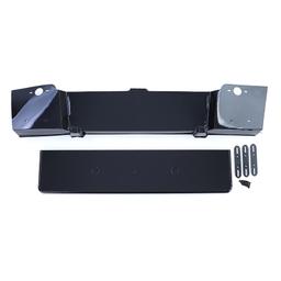 Frontgrill sportutförande blanksvart utan emblem till Audi A4 B8 8K Facelift 2011-2015 - 9