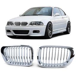 Njurar sportutförande Performance-design krom till BMW 3-Serie E46 Coupe cabriolet 1999-2003
